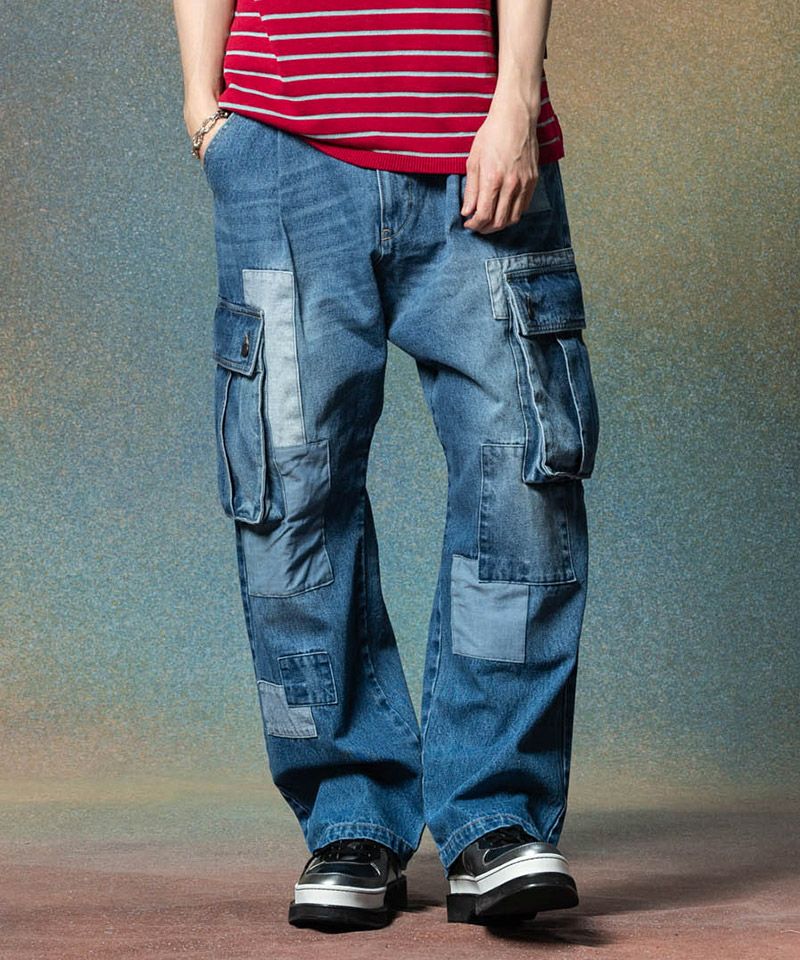 glamb(グラム)】Unplugged Cargo Denim アンプラグドカーゴデニム