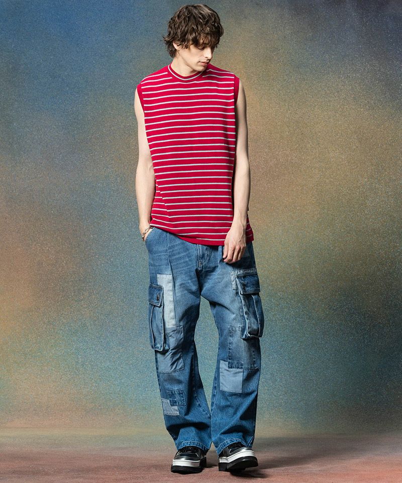 glamb(グラム)】Unplugged Cargo Denim アンプラグドカーゴデニム