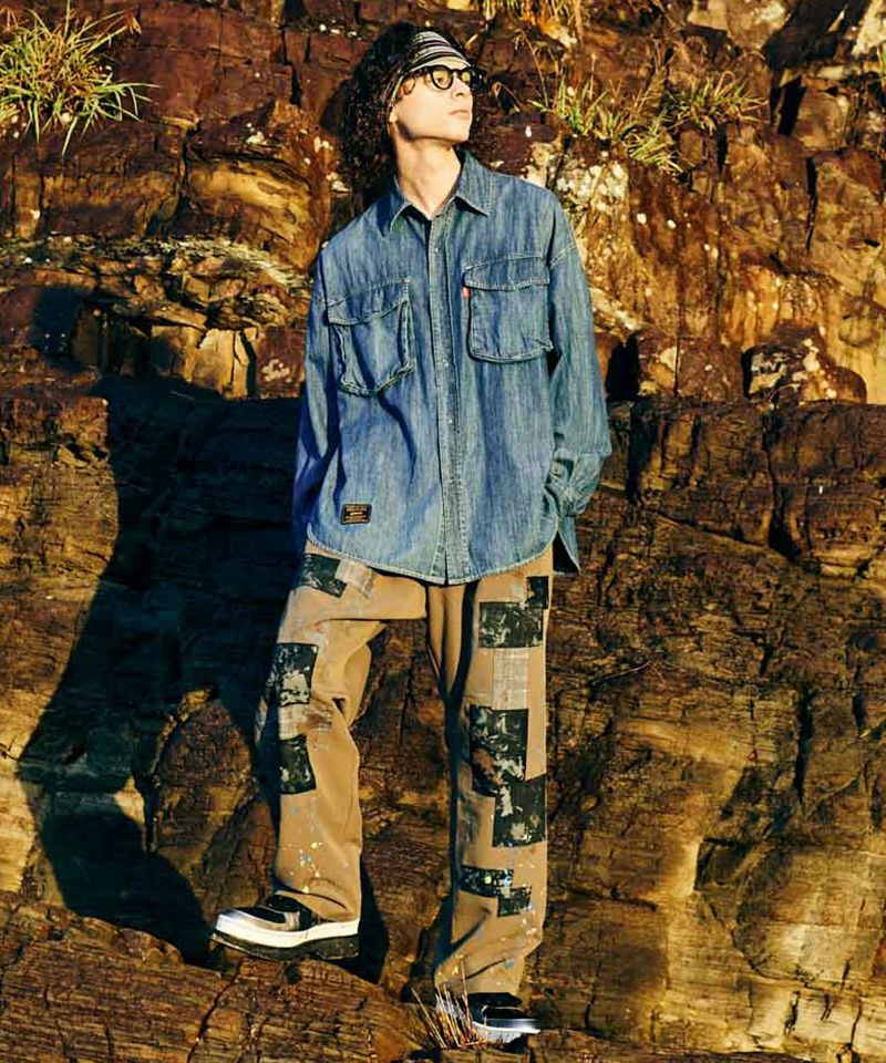 20%OFF【glamb(グラム)】Unplugged Atelier Wide Slacks アンプラグド
