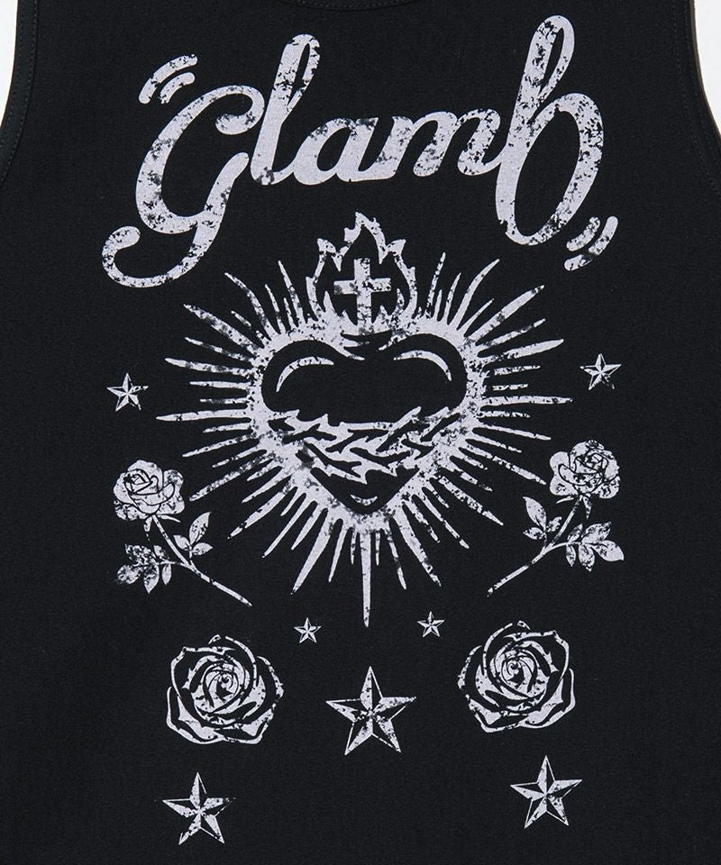glamb(グラム)】Tattoo Tank Top タトゥータンクトップ(GB0225-CS19
