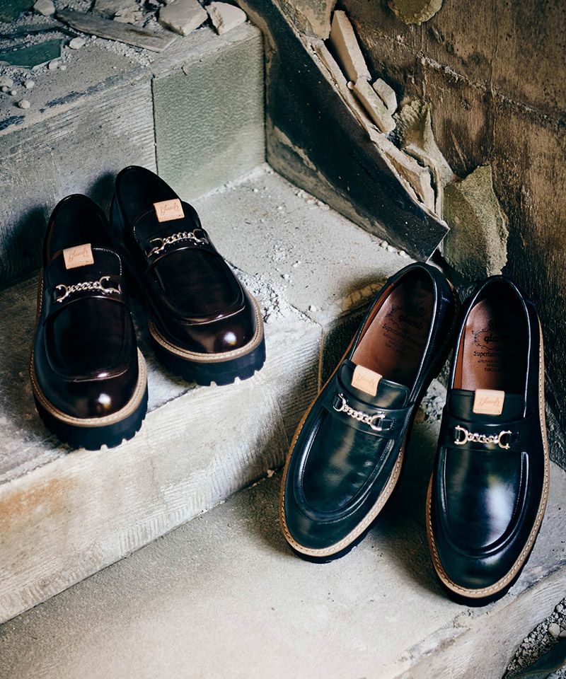 glamb(グラム)】Tank Sole Bit Loafer タンクソールビットローファー 