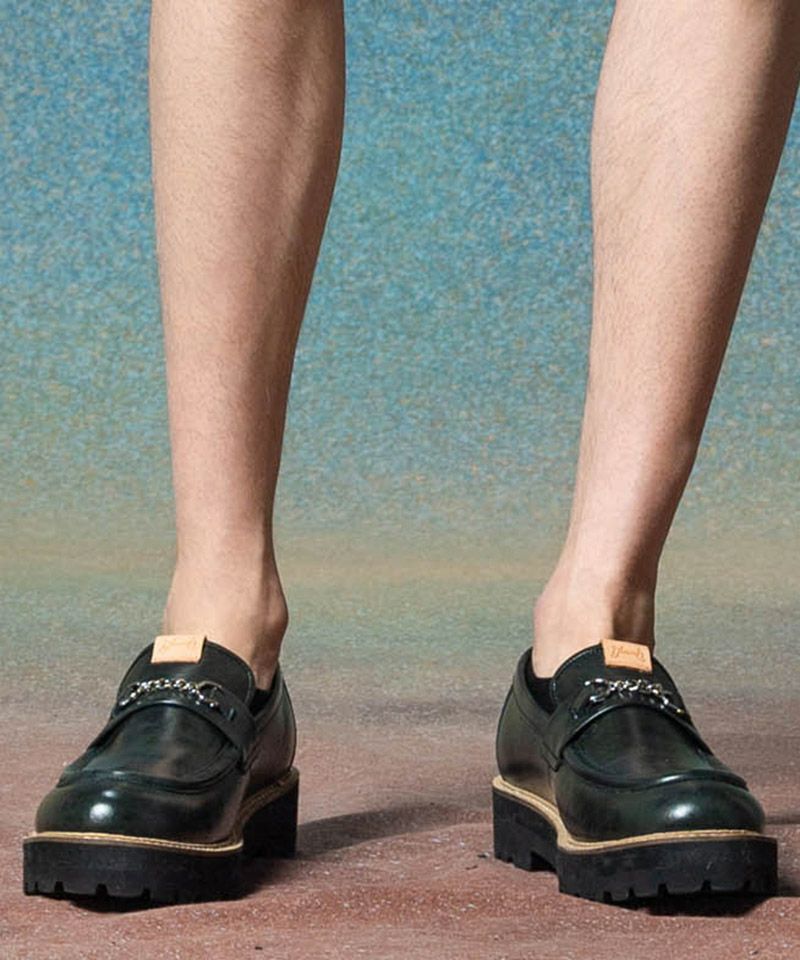 glamb(グラム)】Tank Sole Bit Loafer タンクソールビットローファー