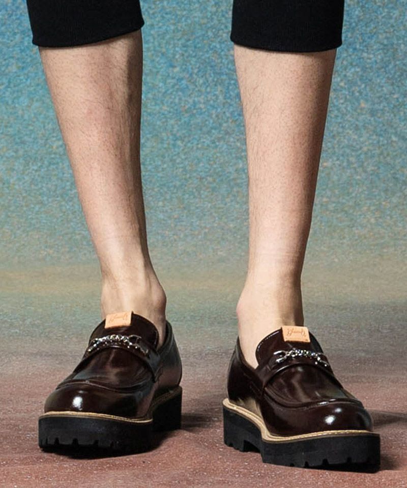 glamb(グラム)】Tank Sole Bit Loafer タンクソールビットローファー