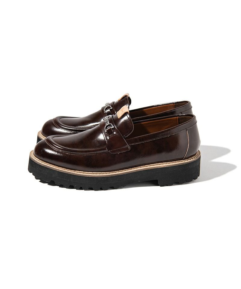 glamb(グラム)】Tank Sole Bit Loafer タンクソールビットローファー