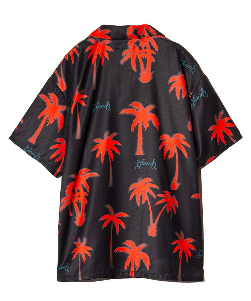 20%OFF【glamb(グラム)】Palm Aloha Shirt パームアロハシャツ(GB0225 