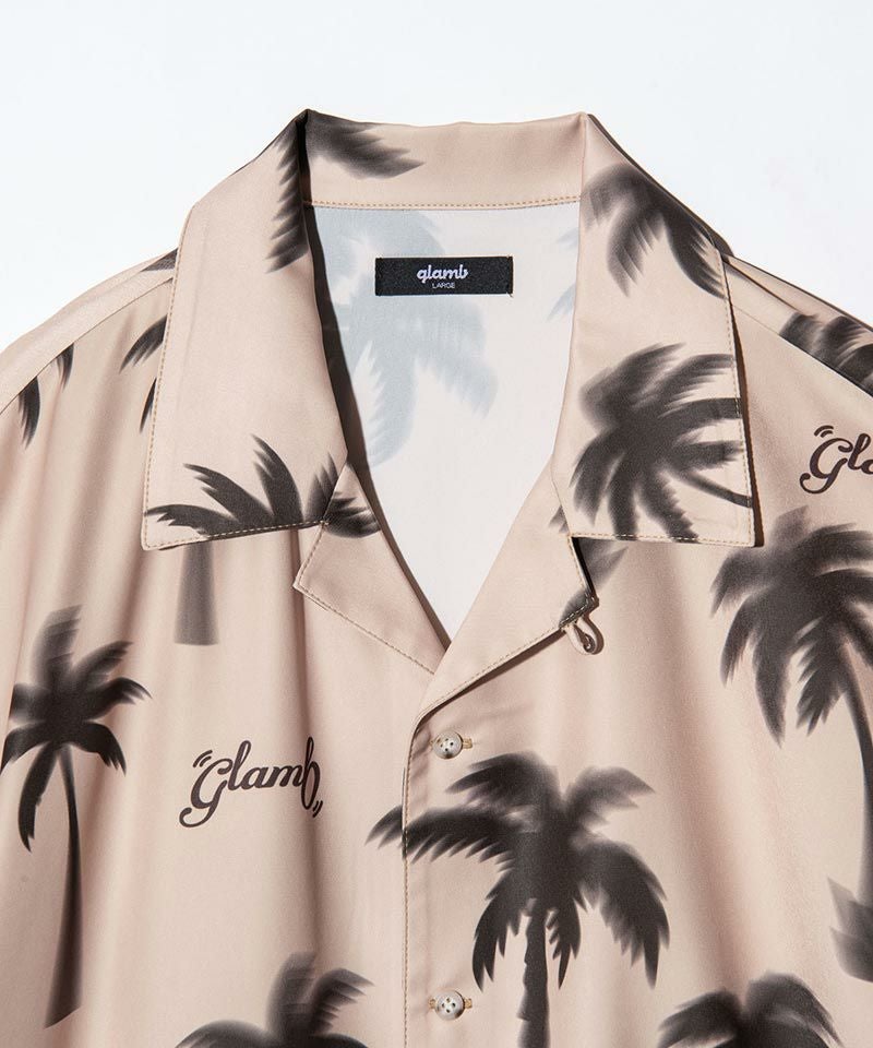 glamb(グラム)】Palm Aloha Shirt パームアロハシャツ(GB0225-SH01