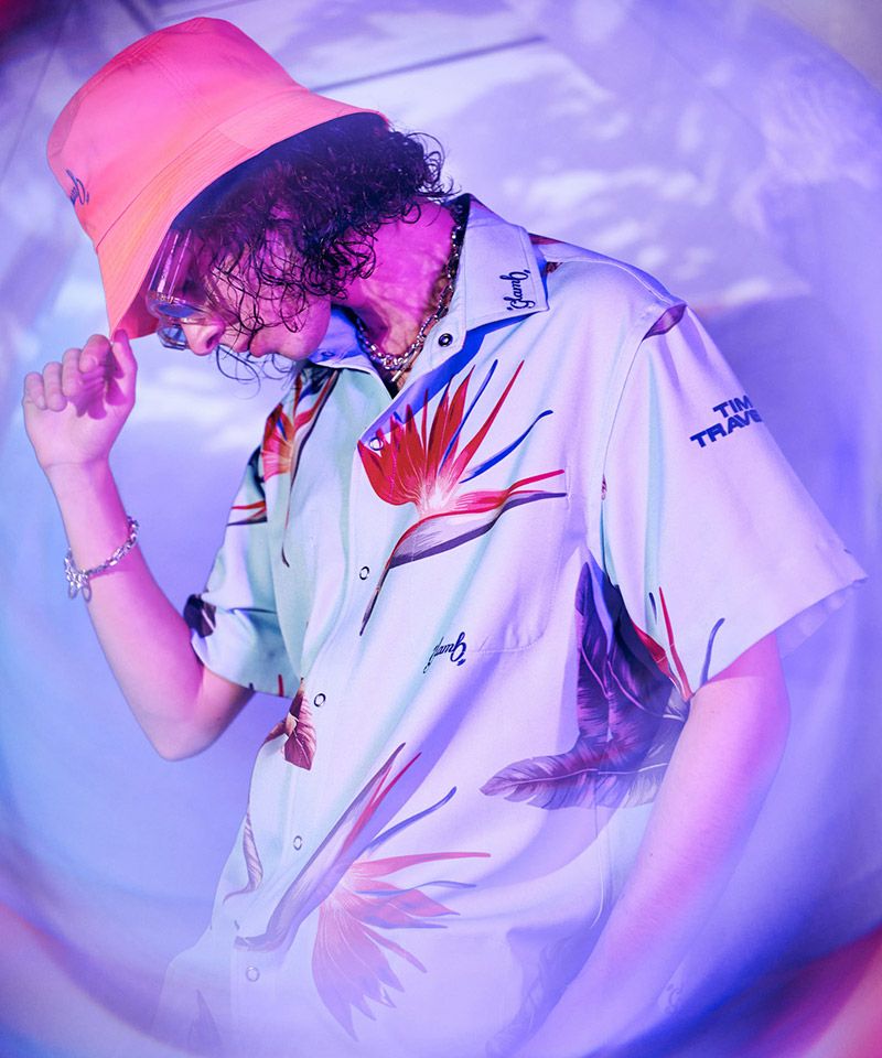 30%OFF【glamb(グラム)】Neon Bucket Hat ネオンバケットハット(GB0225