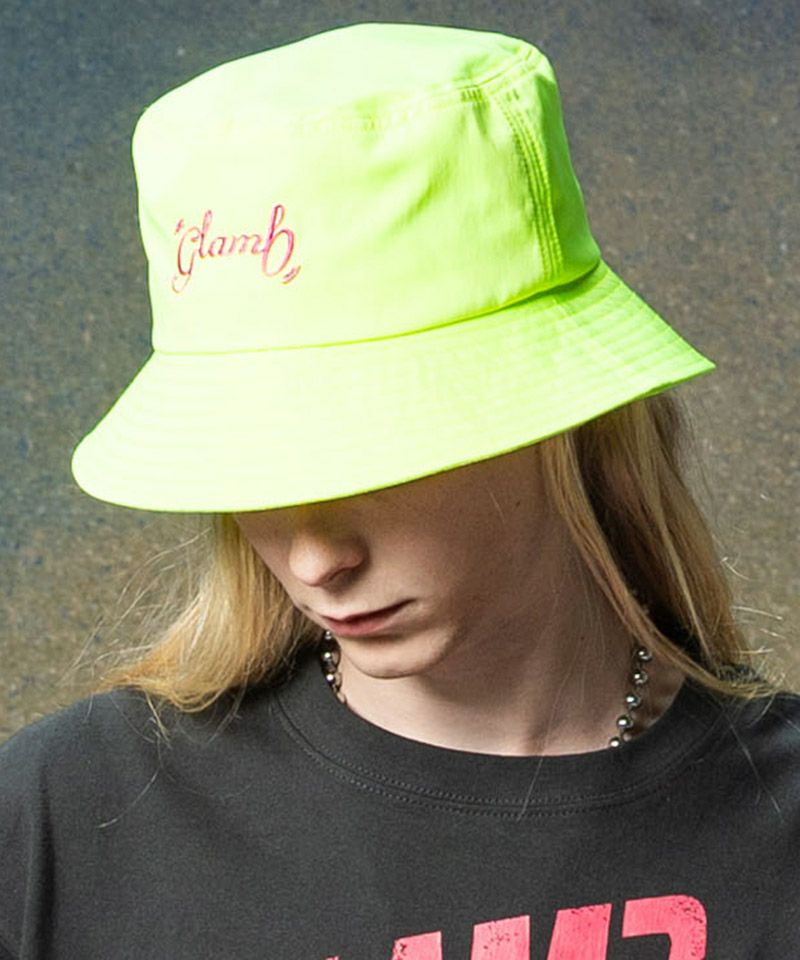 30%OFF【glamb(グラム)】Neon Bucket Hat ネオンバケットハット(GB0225