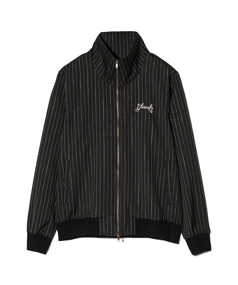 glamb(グラム)】Sparkle Stripe Track Jacket スパークルストライプ