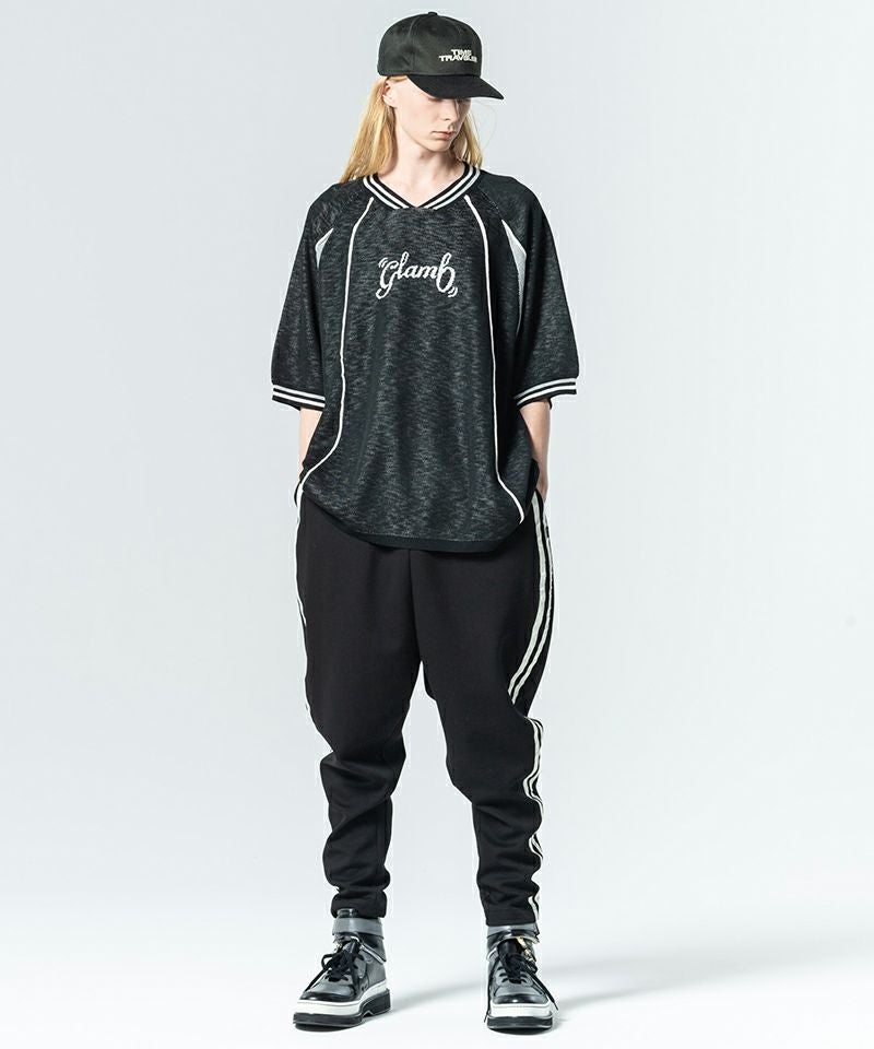 glamb(グラム)】Football Uniform Knit フットボールユニフォーム 