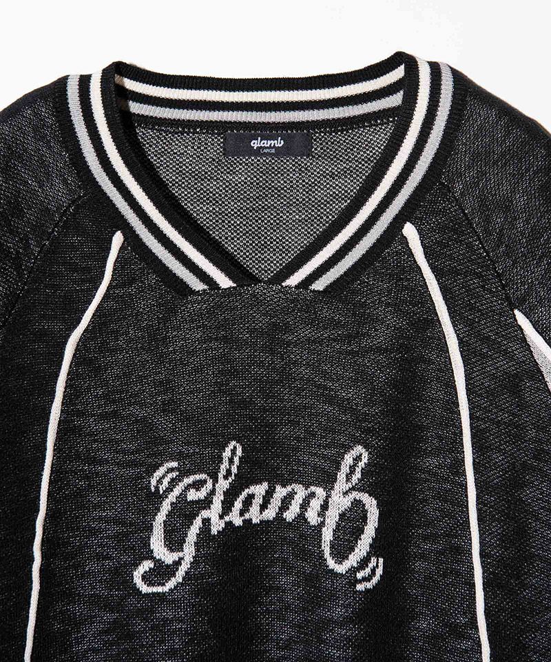glamb(グラム)】Football Uniform Knit フットボールユニフォーム