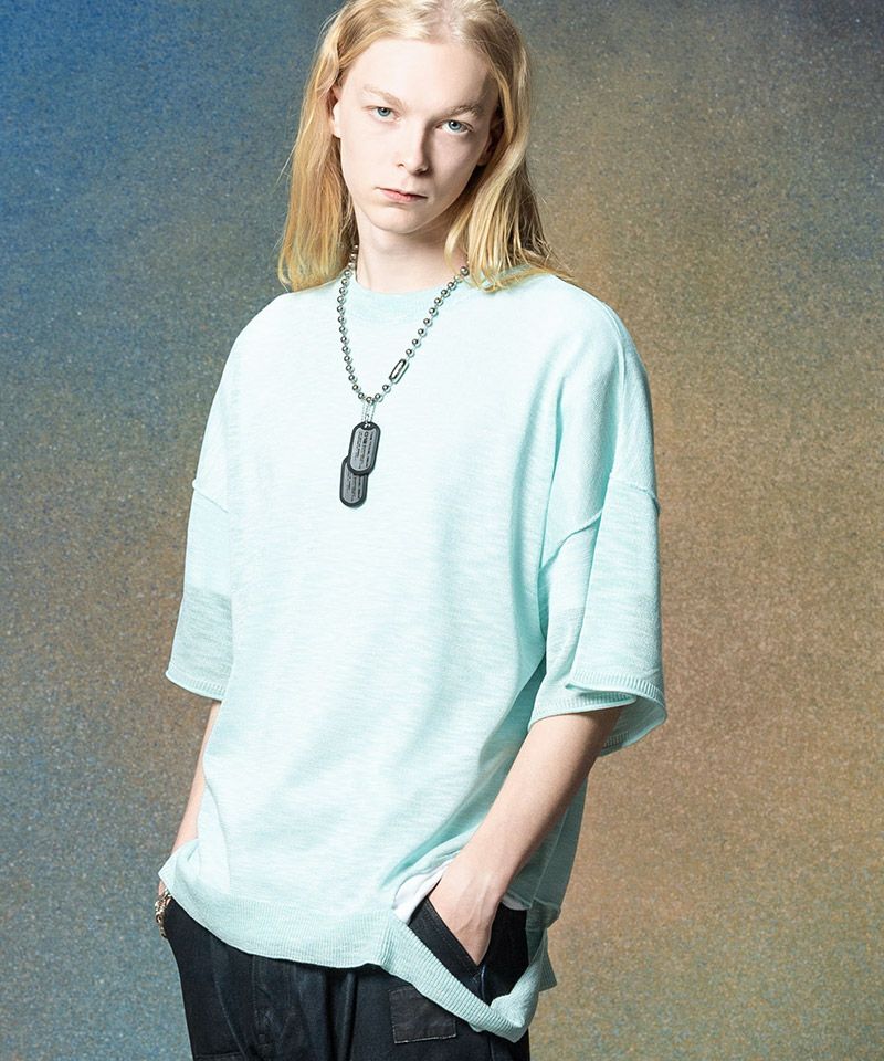30%OFF【glamb(グラム)】One Cut Summer Knit ワンカットサマーニット