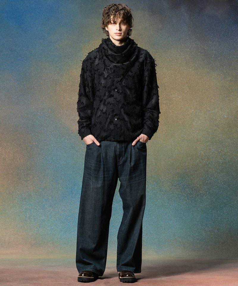 30%OFF【glamb(グラム)】Back Layered Denim バックレイヤードデニム