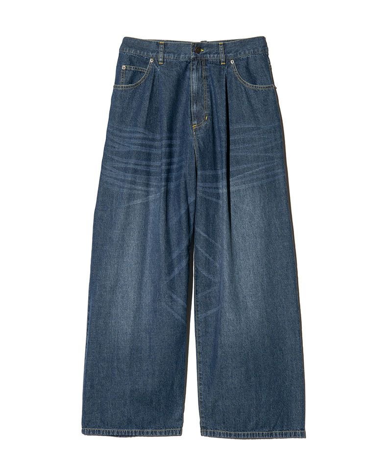 即完売 glamb グラムMessデニムショーツ M ダメージ加工 ハーフパンツ 