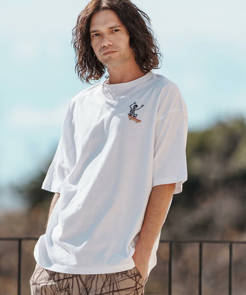 CAMBIO(カンビオ)】刺繍T_Skull skate Tシャツ(CASD-147) | CAMBIO 