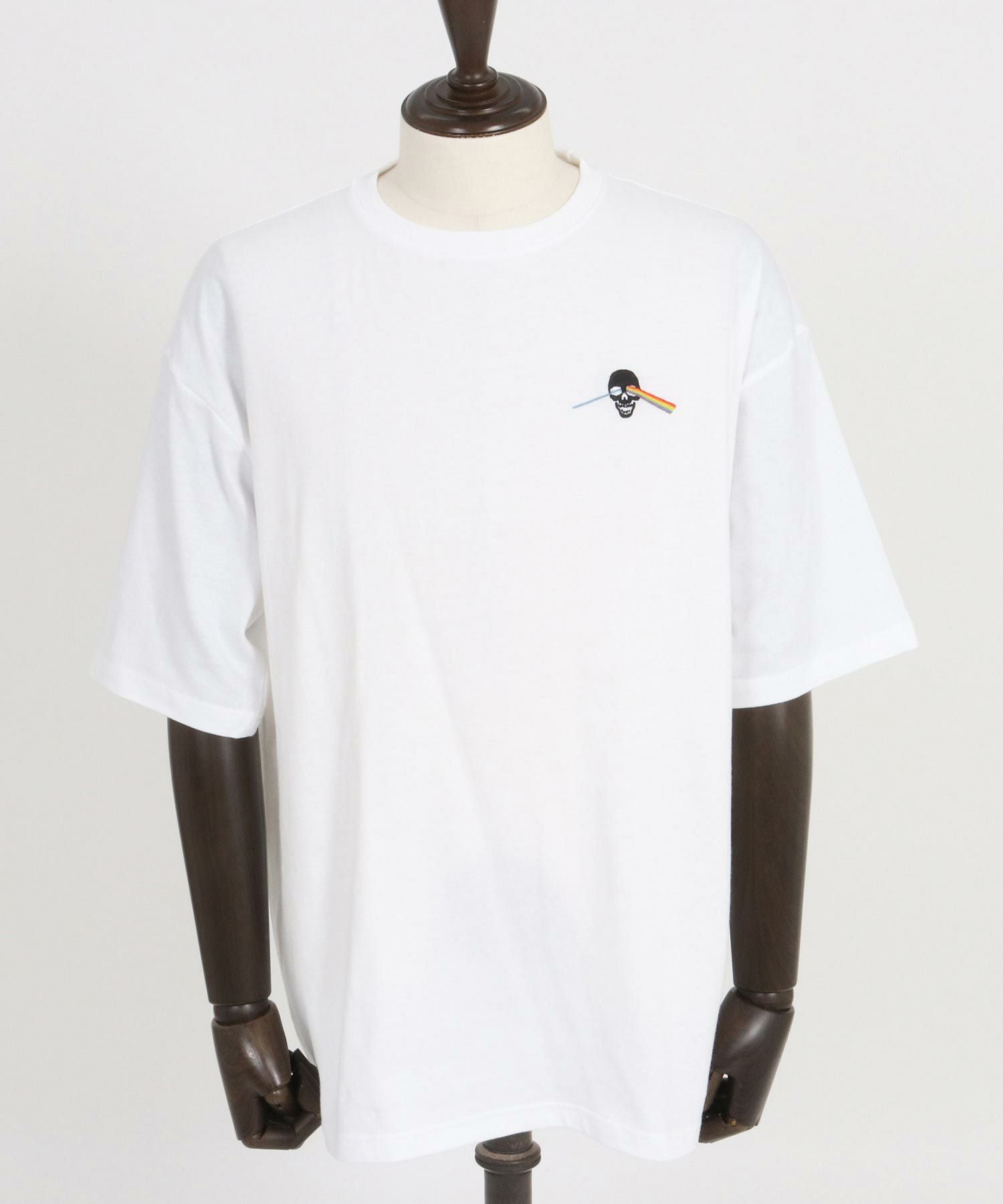 CAMBIO(カンビオ)】刺繍T_Skull rainbow Tシャツ(CASD-146) | CAMBIO