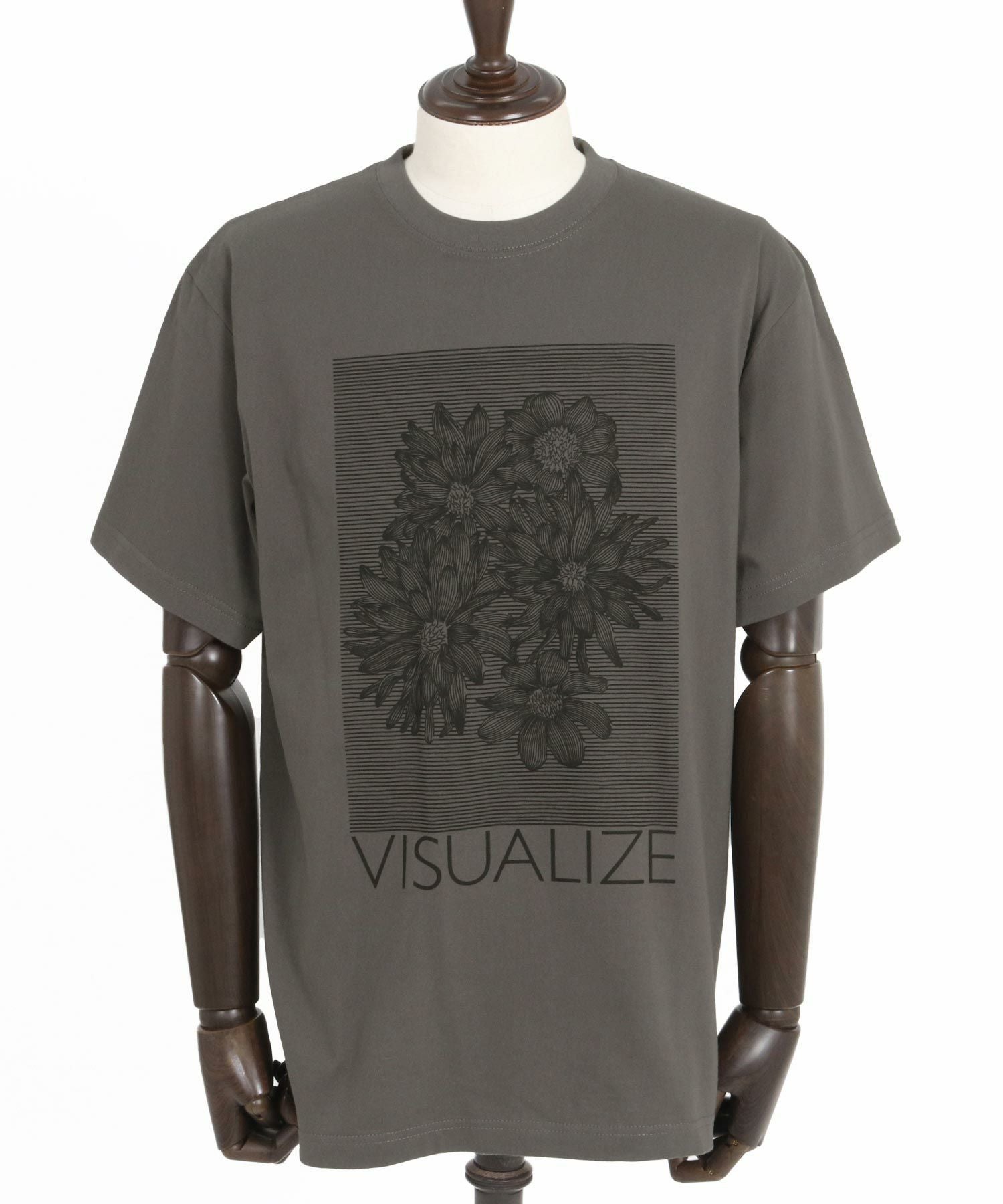 CAMBIO(カンビオ)】プリントT_VISUALIZE Tシャツ(CASD-154) | CAMBIO