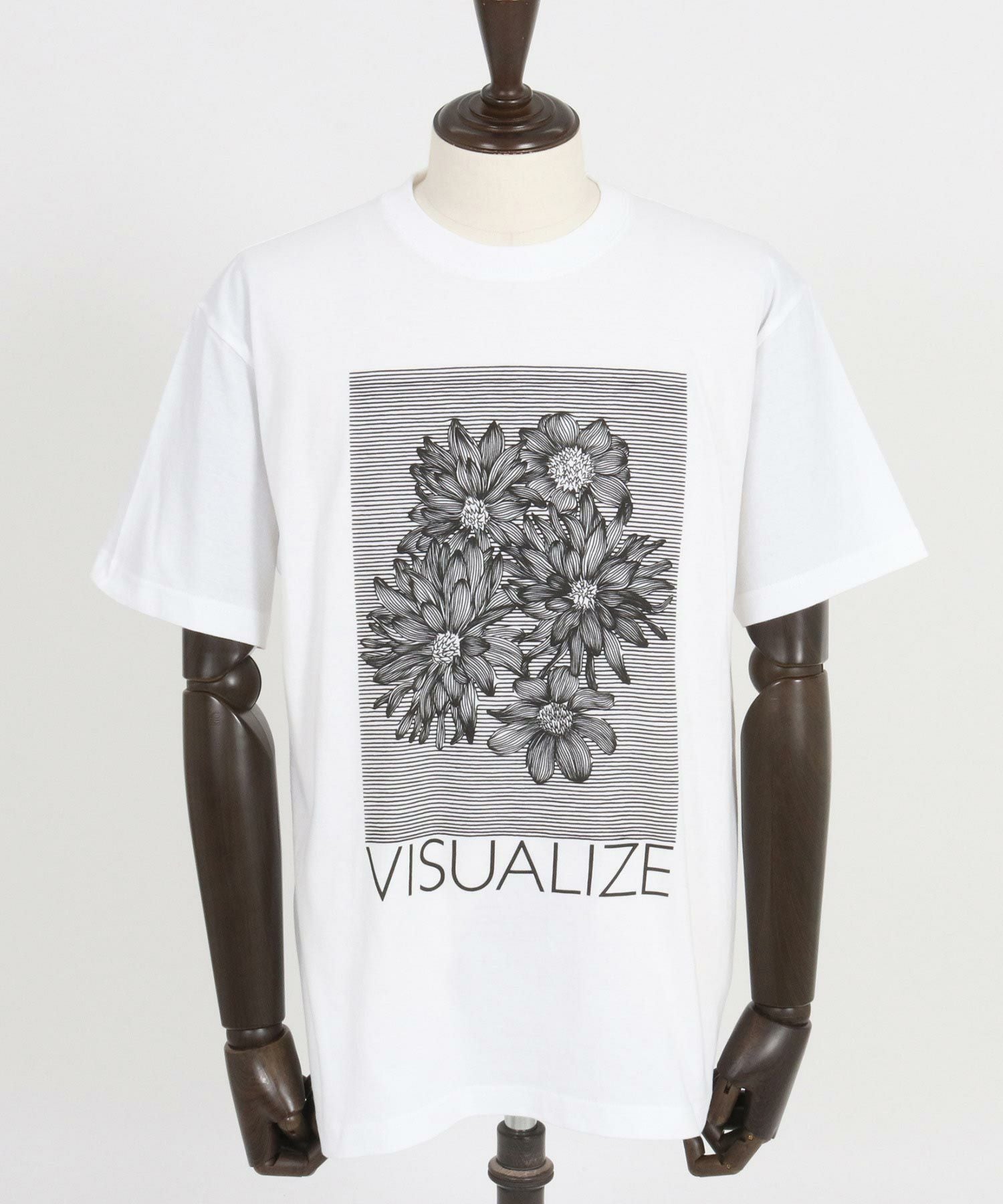 CAMBIO(カンビオ)】プリントT_VISUALIZE Tシャツ(CASD-154) | CAMBIO