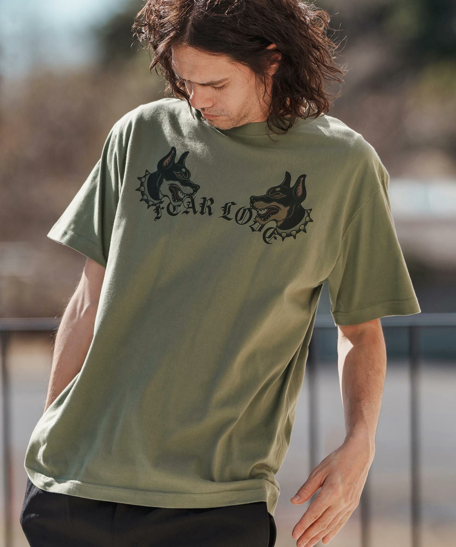 50%OFF【CAMBIO(カンビオ)】プリントT_Doberman Tシャツ(CASD-151