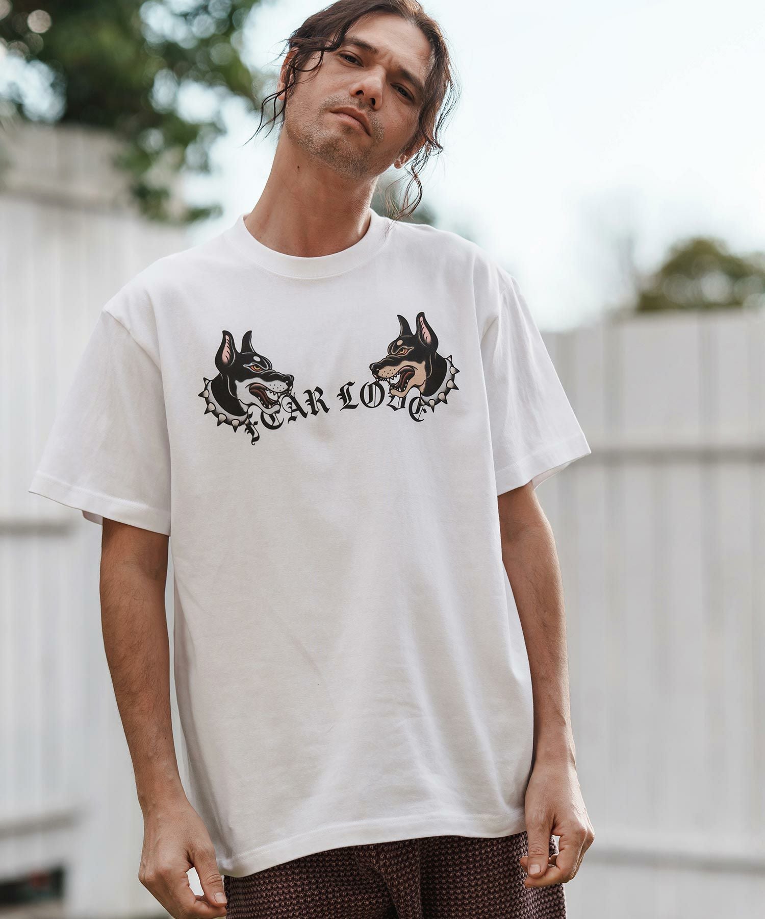 50%OFF【CAMBIO(カンビオ)】プリントT_Doberman Tシャツ(CASD-151