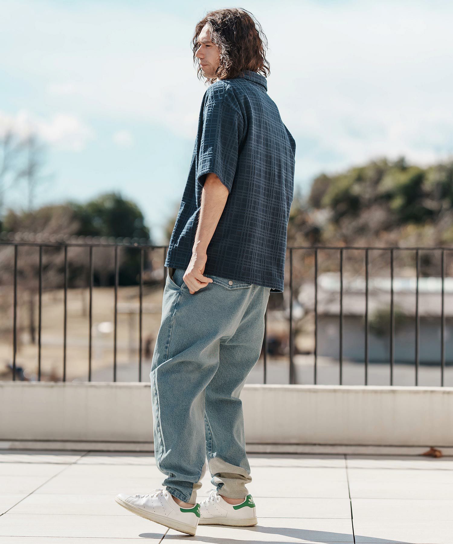 CAMBIO(カンビオ)】裾リブデニムパンツ(BP-BES0034) | CAMBIO カンビオ