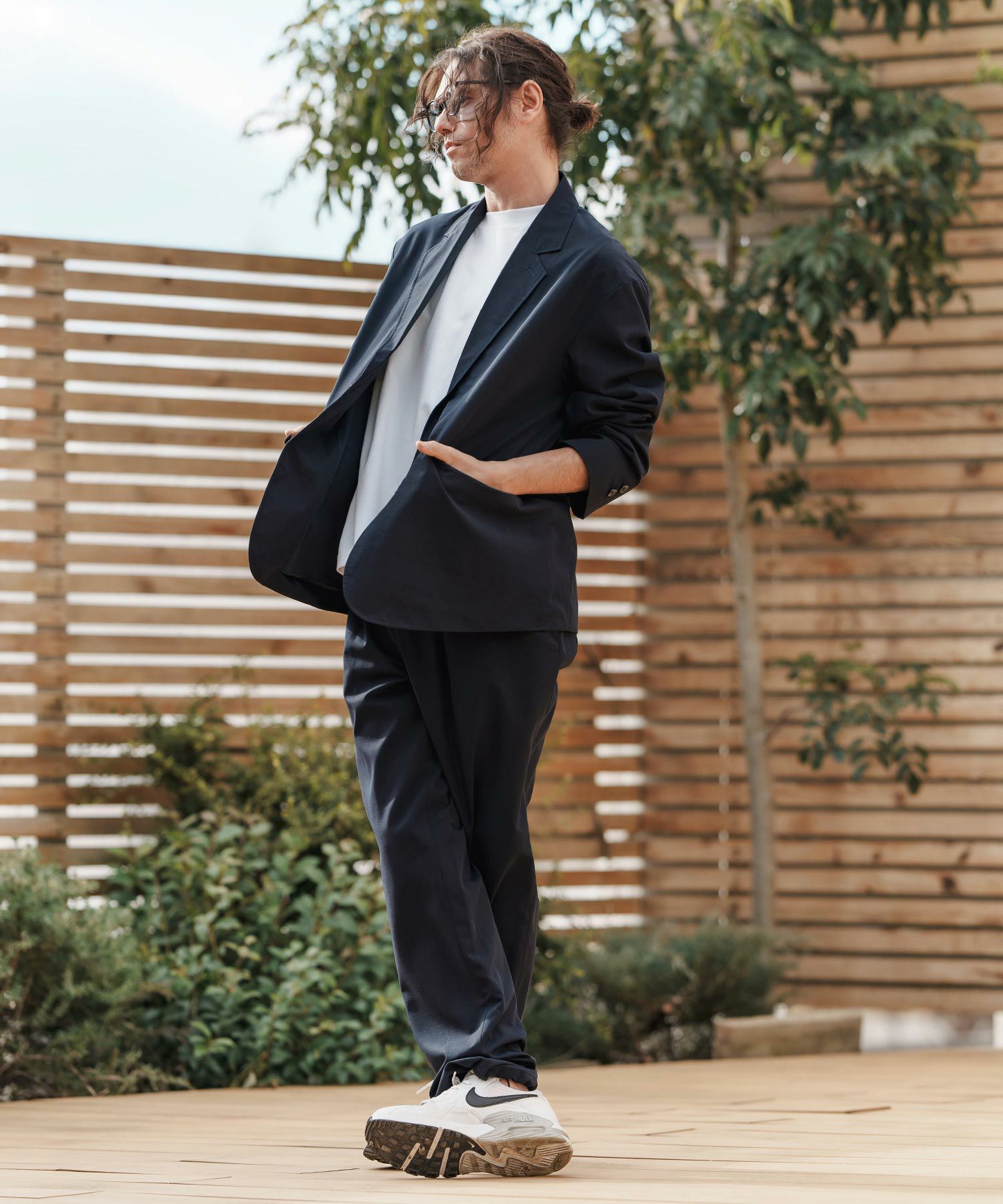 30%OFF【CAMBIO(カンビオ)】ビッグシルエットテーラードジャケット