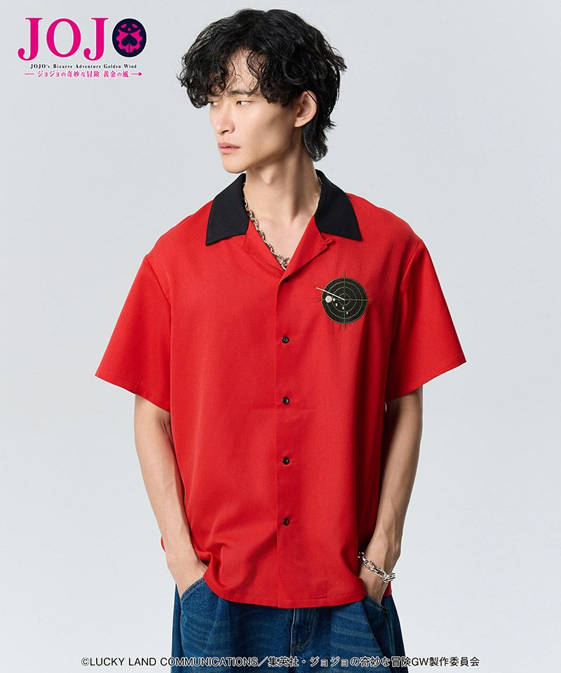 glamb(グラム)】Narancia Ghirgas Stand Shirt オープンカラーシャツ