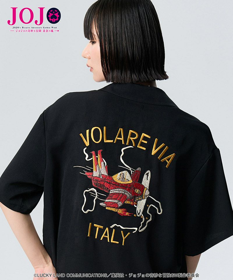 glamb(グラム)】Narancia Ghirgas Stand Shirt オープンカラーシャツ