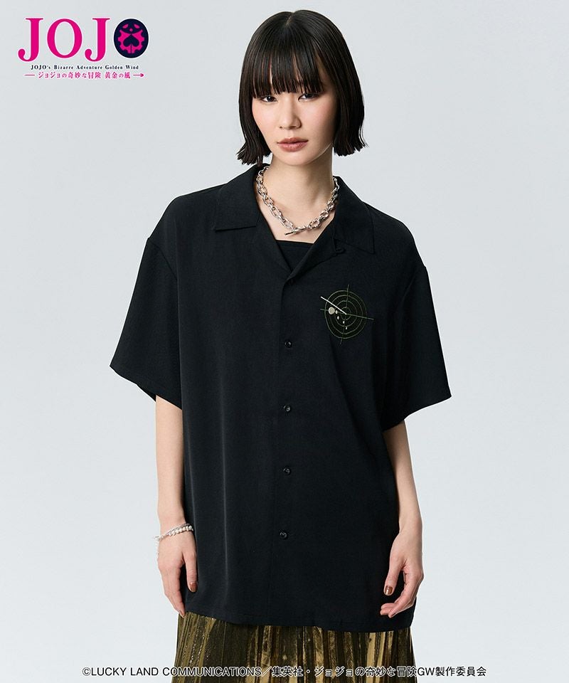 glamb(グラム)】Narancia Ghirgas Stand Shirt オープンカラーシャツ
