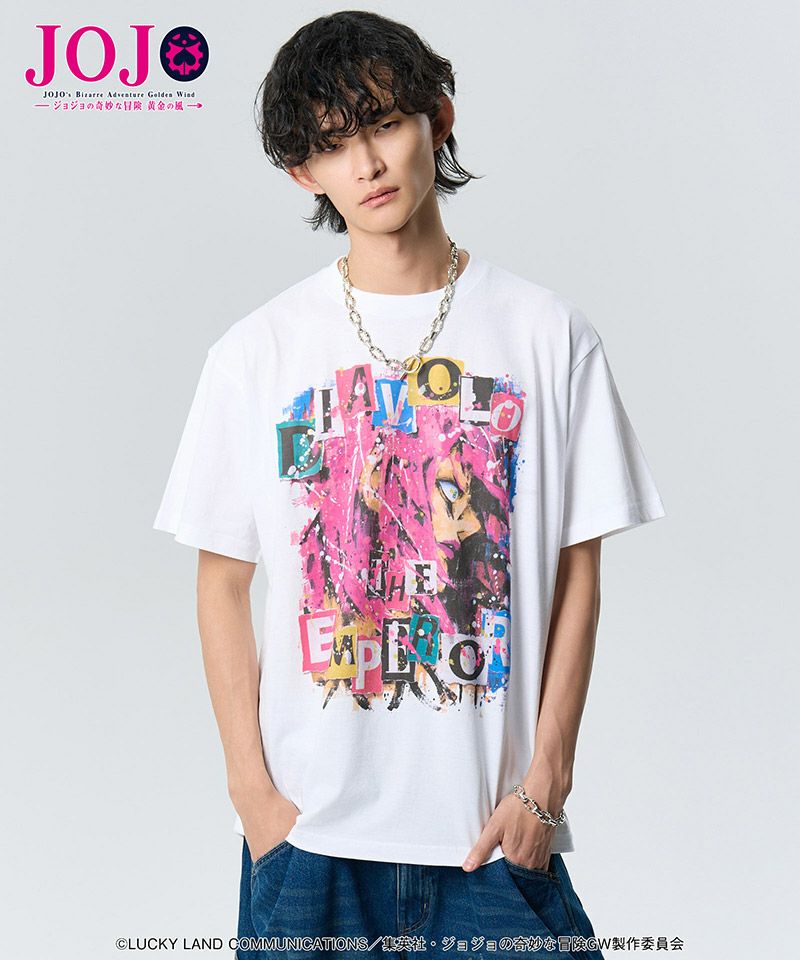 【新品】glamb(グラム)ジョジョ ディアボロ TシャツSサイズ glamb(グラム)】Diavolo T-shirt Tシャツ(GB0125-JJ14) | CAMBIO カンビオ