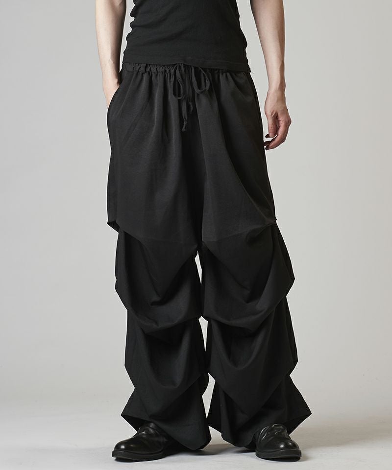 30%OFF【NO ID.(ノーアイディー)】 ｽｰﾊﾟｰﾜｲﾄﾞﾀｯｸPT パンツ(456006-961P