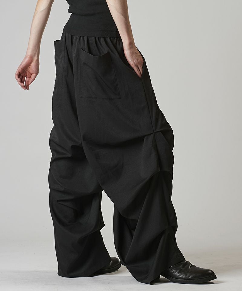 30%OFF【NO ID.(ノーアイディー)】 ｽｰﾊﾟｰﾜｲﾄﾞﾀｯｸPT パンツ(456006-961P