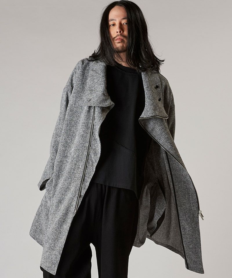 30%OFF【NO ID.(ノーアイディー)】ｵﾌﾀｰﾄﾙﾊｲｶﾗｰｺｰﾄ(456006-956C