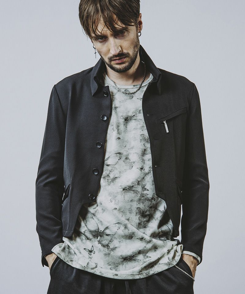 50%OFF【NO ID.(ノーアイディー)】 ZIPｼｮｰﾄJKT ジャケット(456006-958J