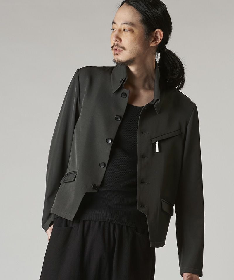 50%OFF【NO ID.(ノーアイディー)】 ZIPｼｮｰﾄJKT ジャケット(456006-958J