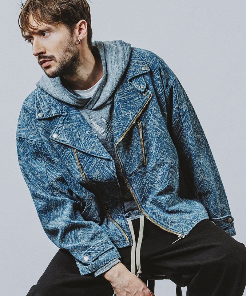 60%OFF【NO ID.(ノーアイディー)】JQﾃﾞﾆﾑBIGﾗｲﾀﾞｰｽJKT ジャケット