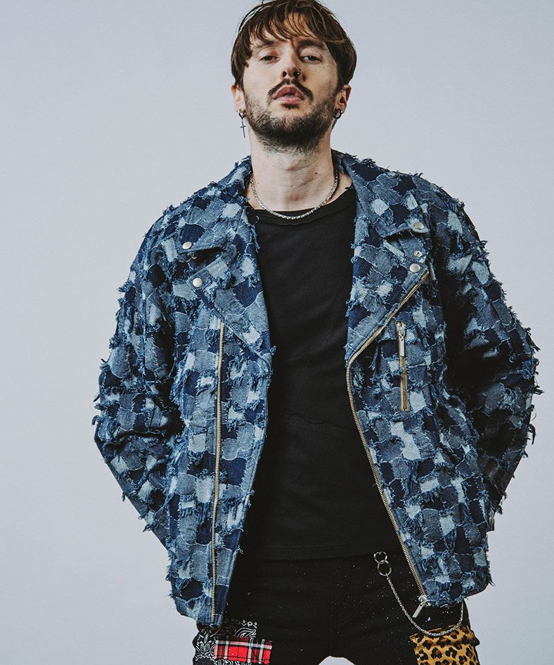60%OFF【NO ID.(ノーアイディー)】JQﾃﾞﾆﾑBIGﾗｲﾀﾞｰｽJKT ジャケット