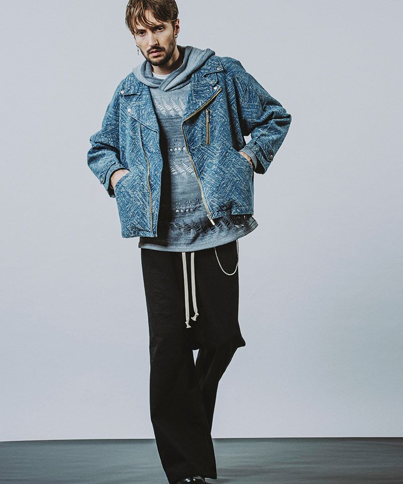 60%OFF【NO ID.(ノーアイディー)】JQﾃﾞﾆﾑBIGﾗｲﾀﾞｰｽJKT ジャケット