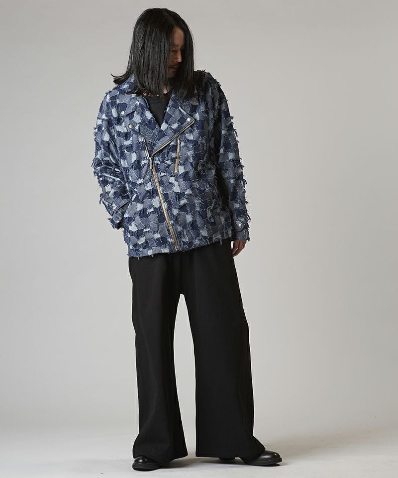 50%OFF【NO ID.(ノーアイディー)】JQﾃﾞﾆﾑBIGﾗｲﾀﾞｰｽJKT ジャケット