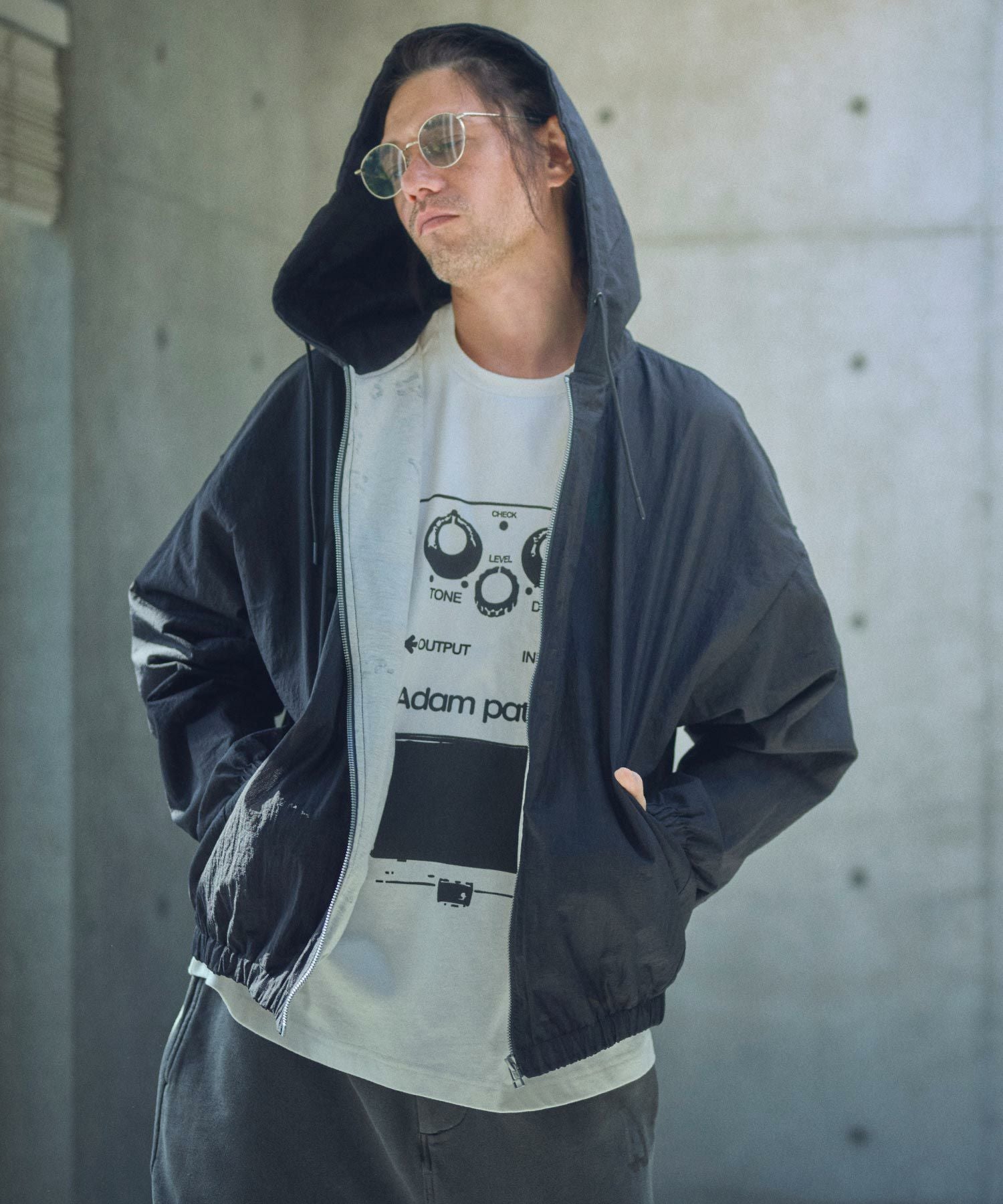 ADAM PATEK アダムパテック　ダウン　ブルゾン　フード　ダブルジップ ADAM PATEK（アダムパテック） ダウンジャケット ダウン ADAMPATEK