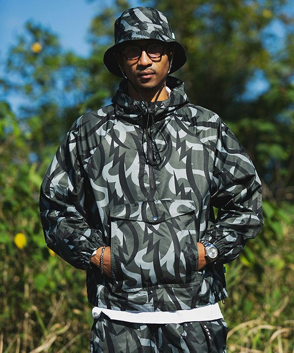 MAYO(メイヨー)】THUNDER TRIBAL CAMO REVERSIBLE BUCKET HAT バケット