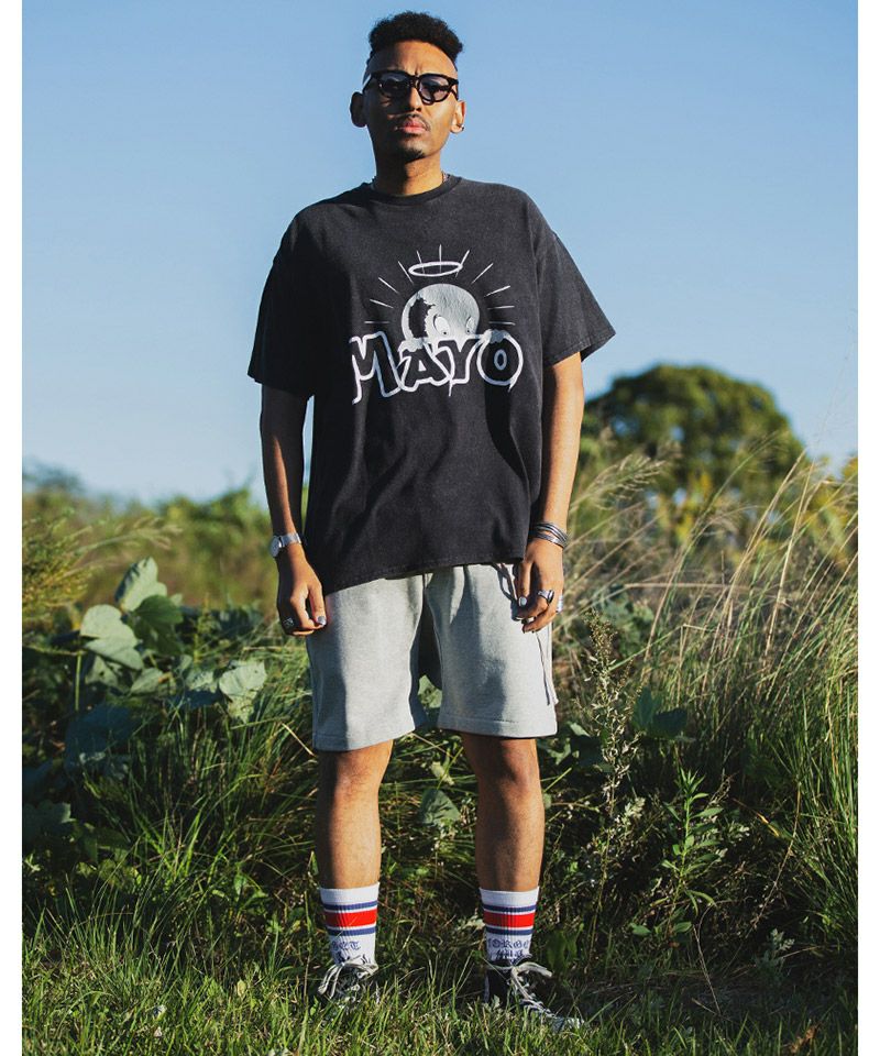 mayo☆mayoブラックM MY FGMN EMBROIDERY STADIUM JKT – MAYO