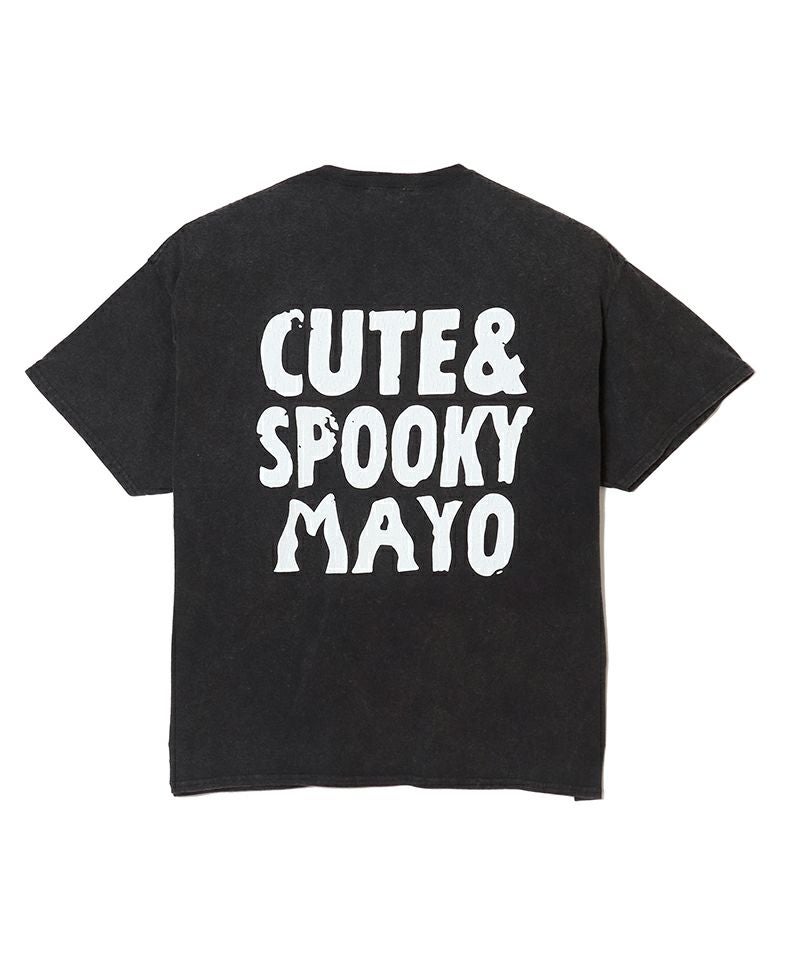 mayo☆mayoブラックM 60%OFF【MAYO(メイヨー)】CUTE & SPOOKY PRINT SHORT SLEEVE TEE T