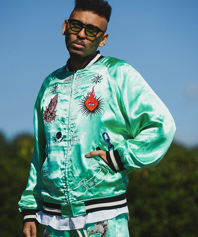 50%OFF【MAYO(メイヨー)】EAGLE THUNDER EMBROIDERY REVERSIBLE