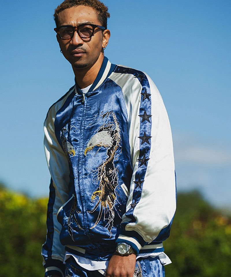 50%OFF【MAYO(メイヨー)】EAGLE THUNDER EMBROIDERY REVERSIBLE