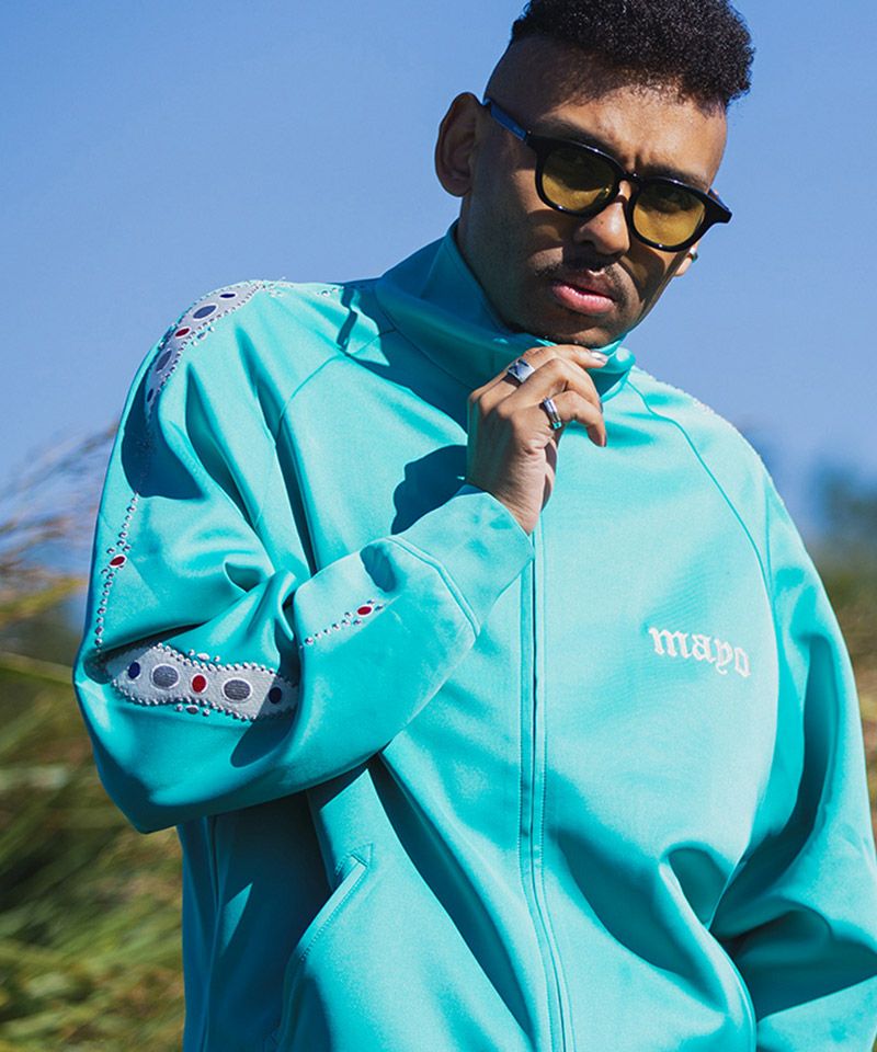 60%OFF【MAYO(メイヨー)】MAYO EMBROIDERY TRACK JACKET トラック