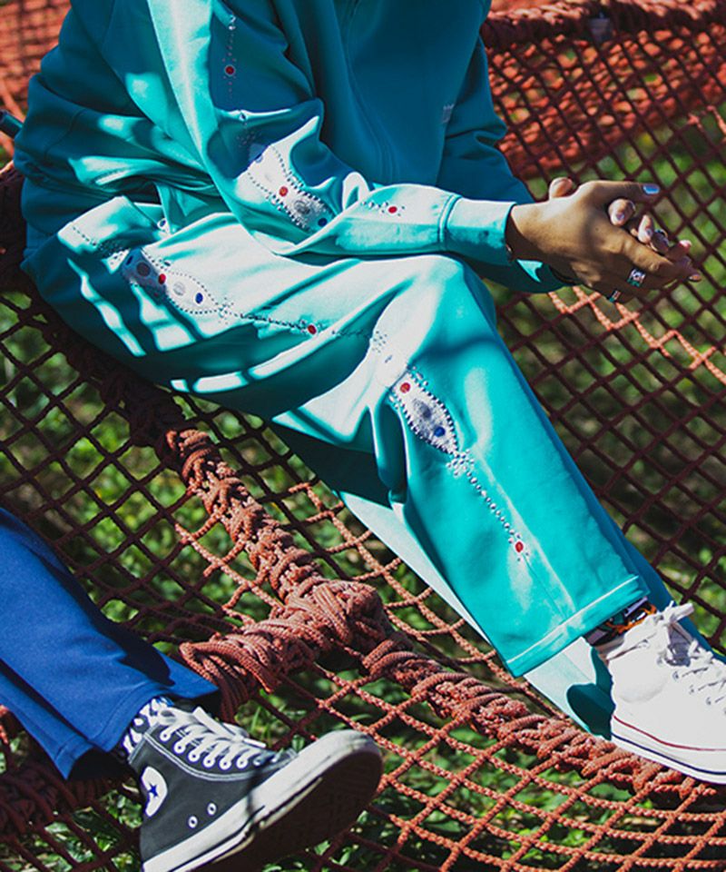 50%OFF【MAYO(メイヨー)】MAYO EMBROIDERY TRACK PANTS トラックパンツ