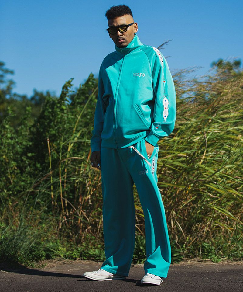 50%OFF【MAYO(メイヨー)】MAYO EMBROIDERY TRACK PANTS トラックパンツ