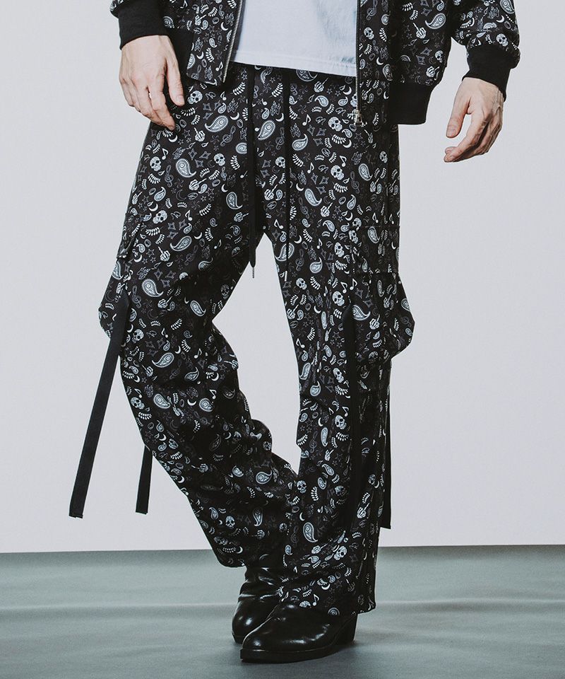 30%OFF【NO ID.(ノーアイディー)】ｻﾙｴﾙﾊﾞﾙｰﾝｸﾛｯﾌﾟﾄﾞPT パンツ(454006