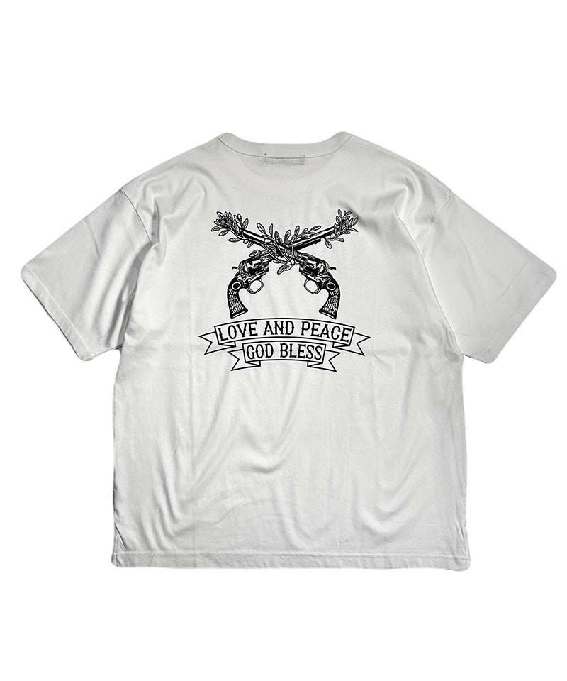 roarguns(ロアーガンズ)】 PLANTS CROSSGUN T Tシャツ(25MGT-03